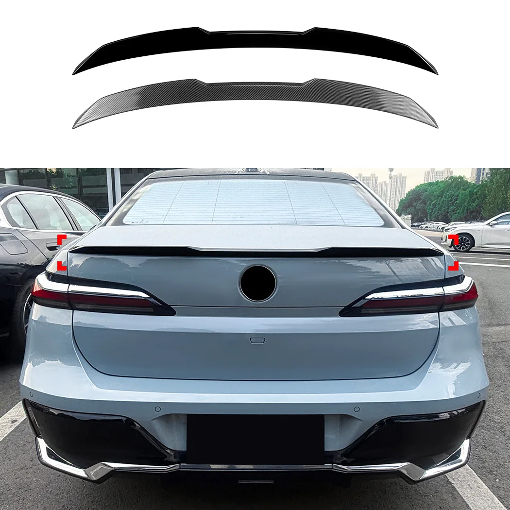 

For BMW 7 Series i7 G70 G73 2023+ MP Style Rear Wing Spoiler Lip Exterior Modified Body Kit