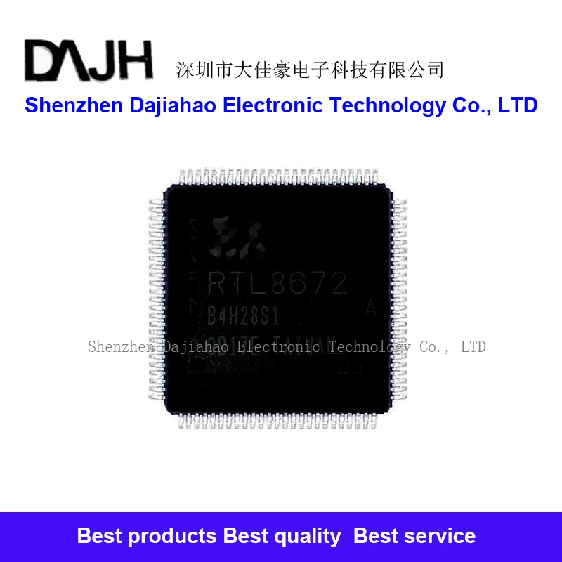 1pcs/lot RTL8672 QFP ic chips Chip card in stock