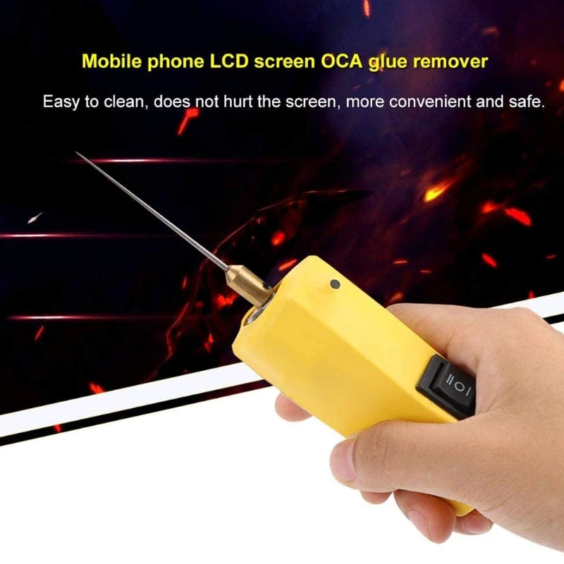 ปรับความเร็วไฟฟ้า LCD OCA กาวสำหรับโทรศัพท์มือถือหน้าจอสารตกค้างกาวทำความสะอาดหน้าแรกสำนักงาน