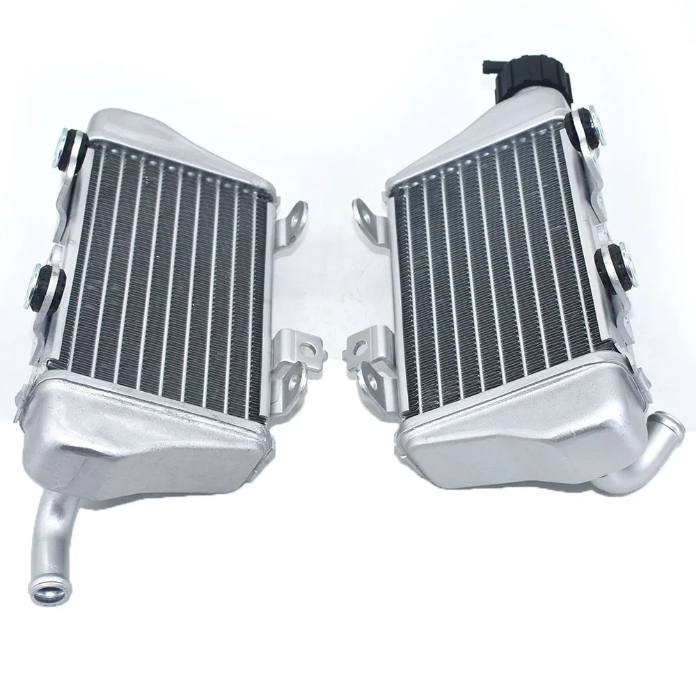 

Motorcycle Aluminum Engine Water Cooling Radiators Coolers For KT65 motocross