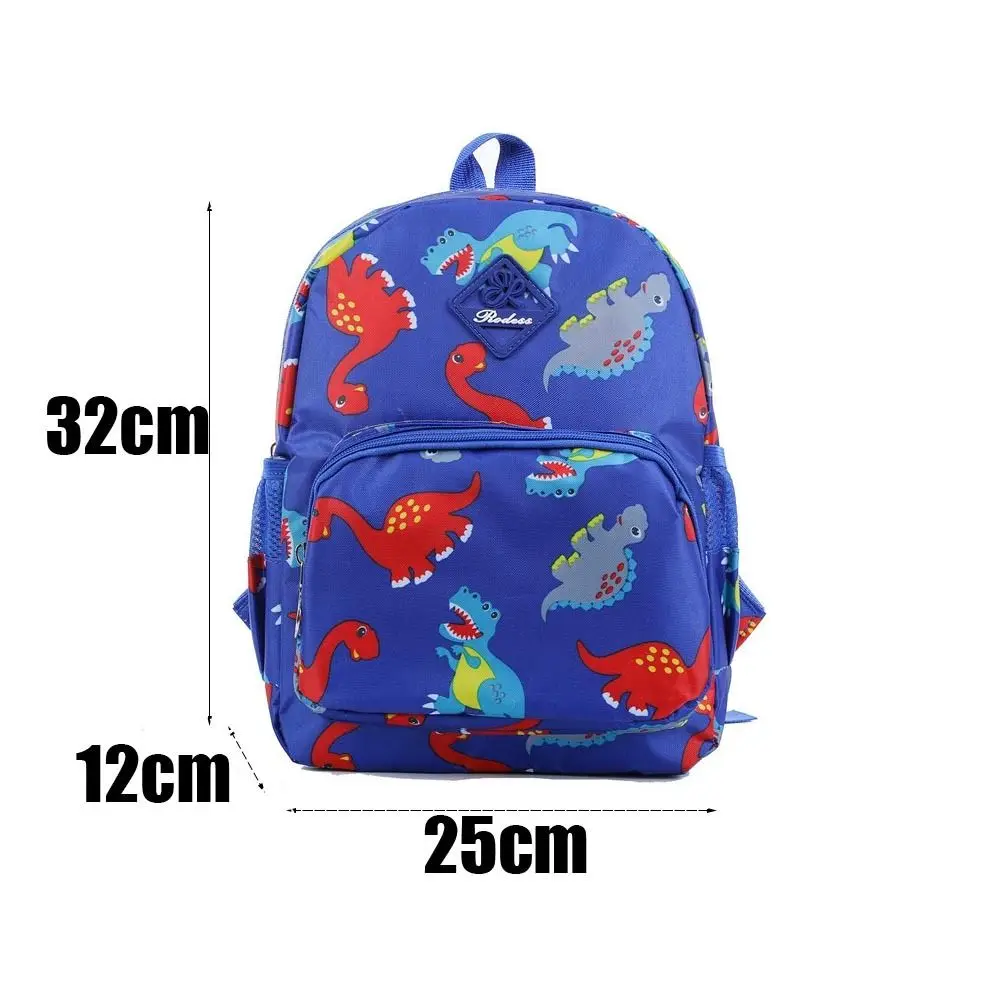 New Nylon Children's Backpack Cartoon Dinosaur School Bag Preschool Backpack Toddler Kid