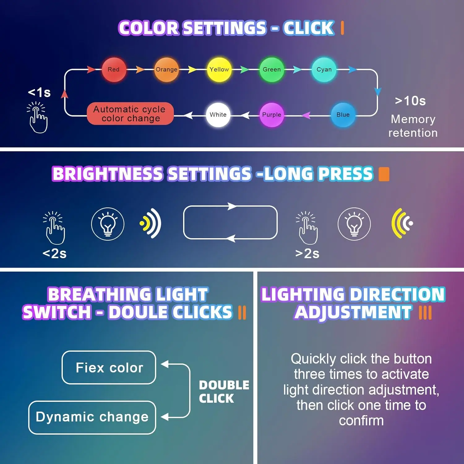 فريندا 2 قطعة USB صغير مصباح ليد سيارة LED الإضاءة الداخلية 5 فولت RGB المحمولة الإضاءة المحيطة قابل للتعديل 8 اللون والسطوع Sm