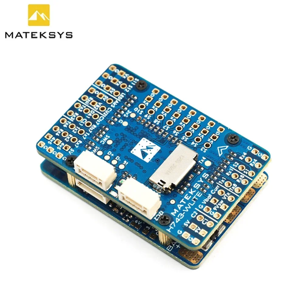 Matek H743-WLITE ICM42688-P ardupilot inav controlador de vôo osd at7456e 2-6s 20mm para fpv multirotor avião drone de asa fixa