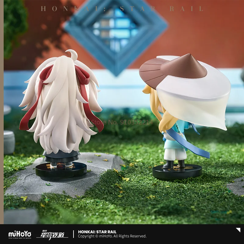 Mihoyo Honkai：Star Rail Nameless Guest'S Medal Series Blind Box Egg Jing Yuan Sampo Koski Desktop Ornament Decoration Kids Gift