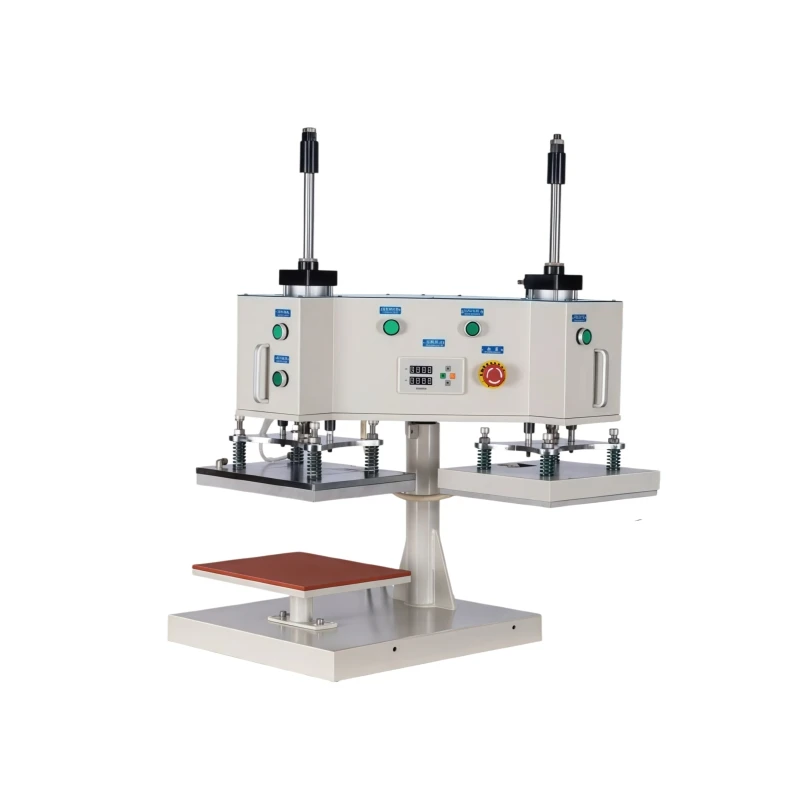 Wholesale Industrial Dual Station Pneumatic Heat Press Machine Cold Hot Plate for Garment Printing High Efficiency