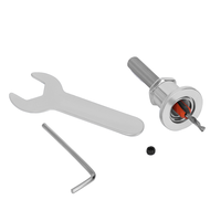 ABNQ 5Pc 8Mm HSS Countersink Woodworking Router Bit Set Milling Cutter Screw Extractor Demolition Wood Core Drill Bits