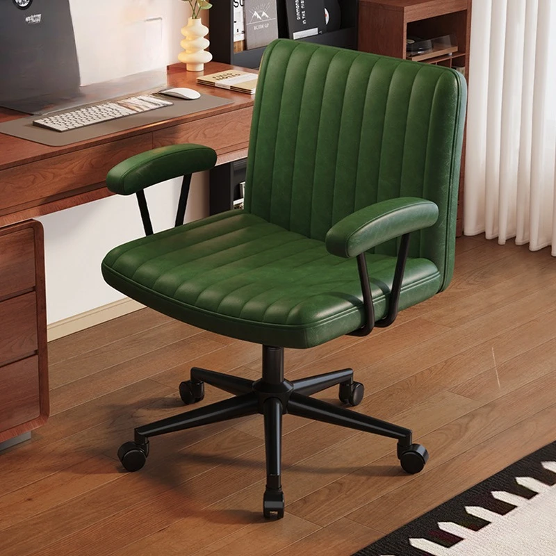 Lifting rotating armrest computer chair home study study writing office chair comfortable sedentary game computer chair