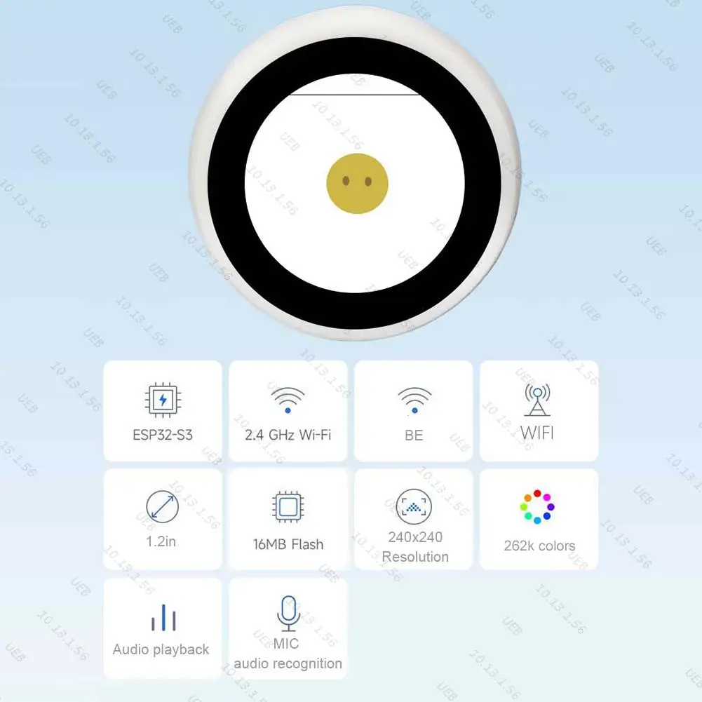 DeepSeek XiaoZhi AI دردشة صوتية روبوت شاشة الكريستال السائل الذكية مساعد روبوت الإلكترونية عين ساعة سطح المكتب زخرفة ديكور المنزل #5