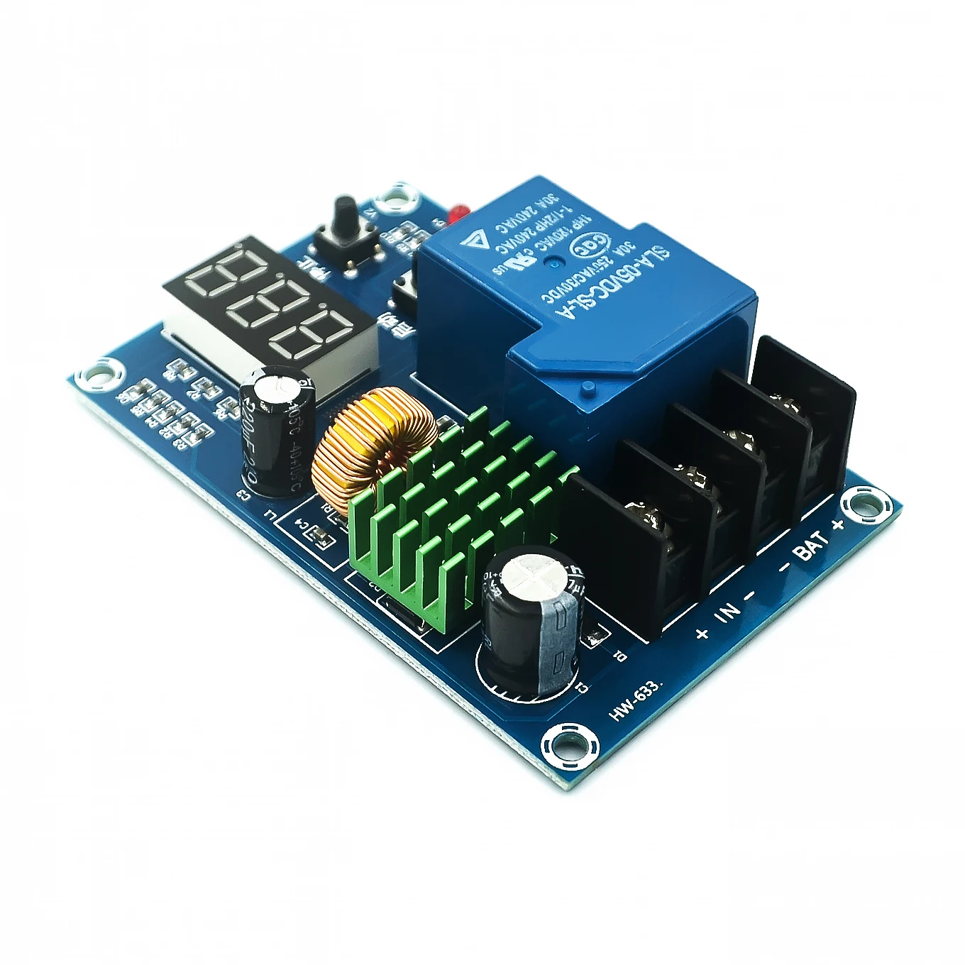 XH-M604 18650 Lithium Battery Charging Control Board DC 6-60V Li-ion Lead Acid Battery Charge Protection 12V Digital Voltmeter