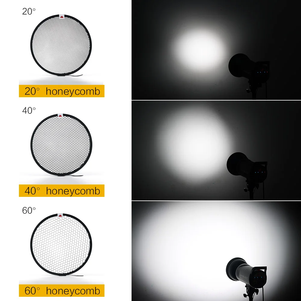 thumbnail image 2 of 7inch 18cm Standard Reflector Diffuser With 20/40/60 Degree 2 of 14