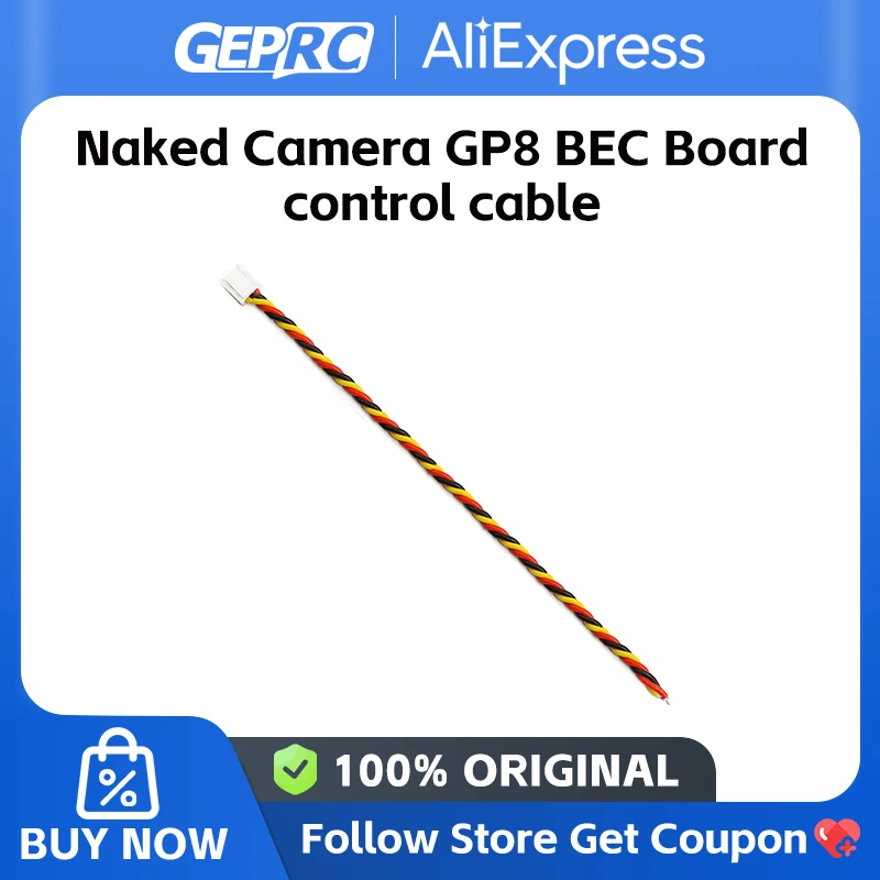 GEPRC-Naked Hero 8 BEC كابل التحكم في اللوحة ، سلك الطاقة ، مناسب لتوصيل الكاميرا ، DIY RC FPV Quadcopter الطائرة بدون طيار