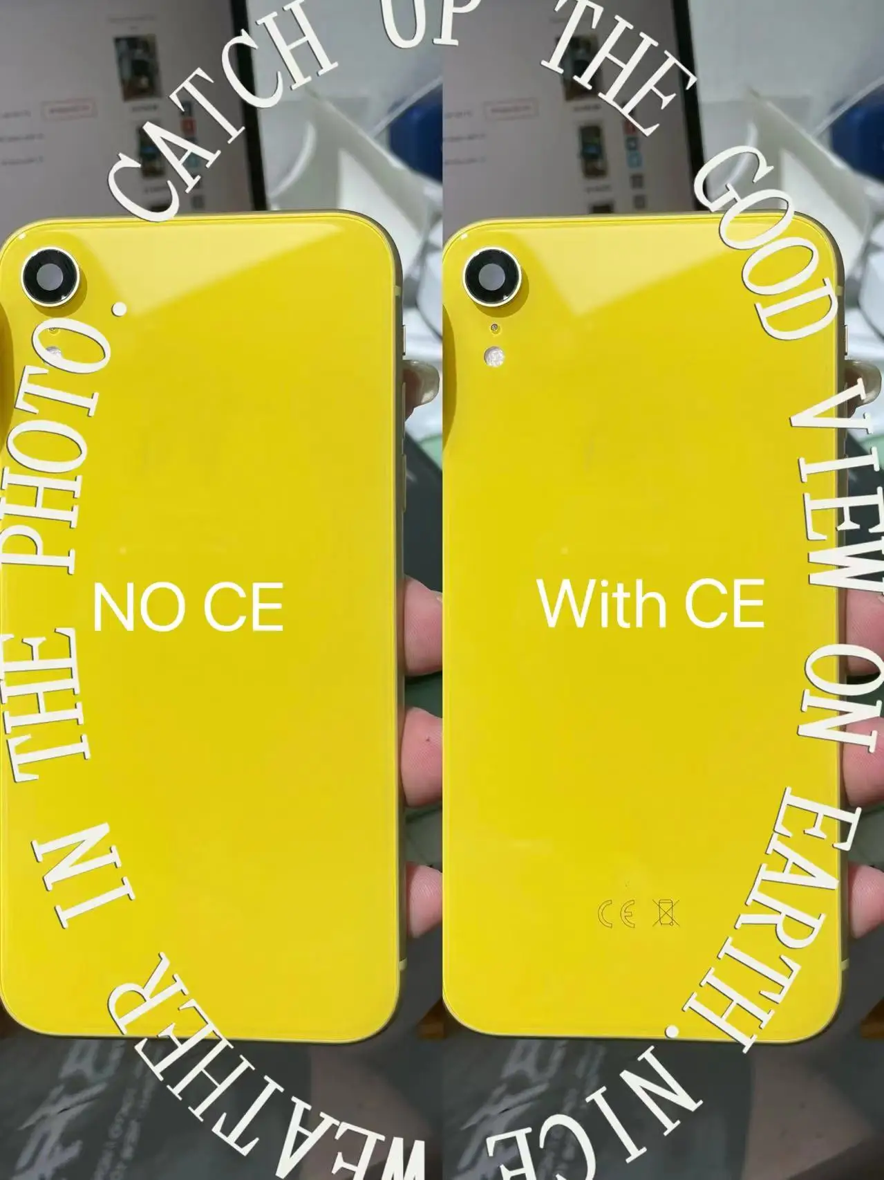 Whole sale Xr housing with button and sim tray,with mesh image 5