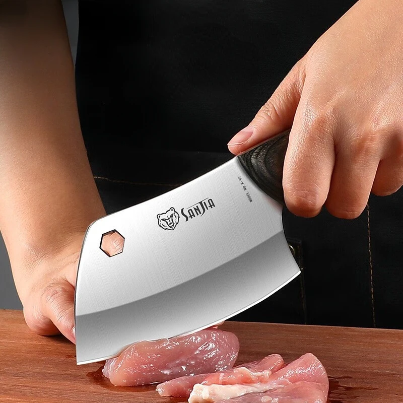 PLYS Household stainless steel kitchen knife, women\'s special mini small knife, kitchen knife high-end sharp slicing knife