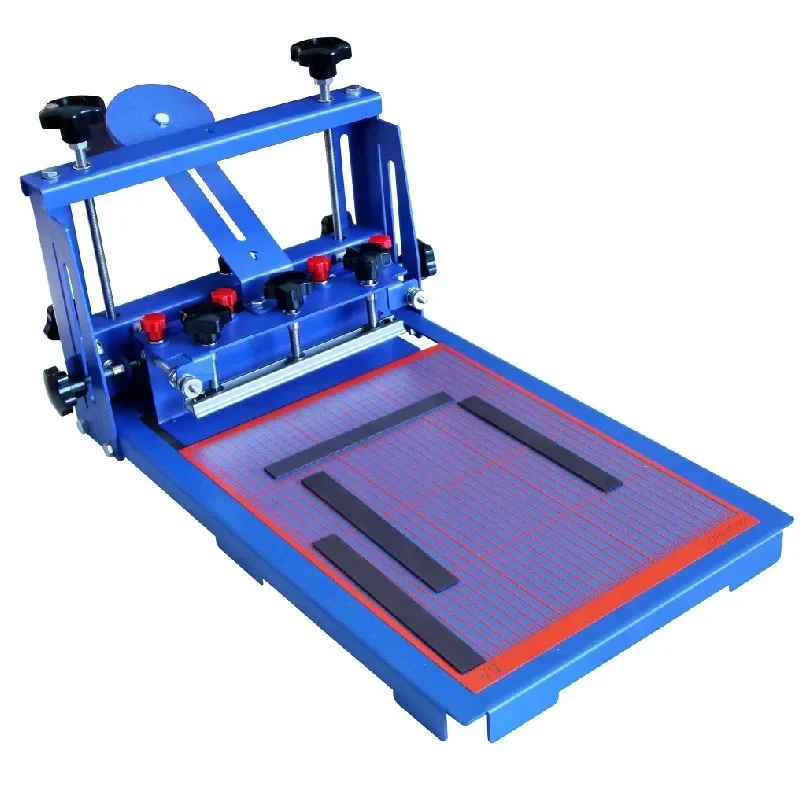 Precision Micro Adjust Hand Printing Table Screen Printing Machine - Fine-Tuning Screen Printing Station for General Use