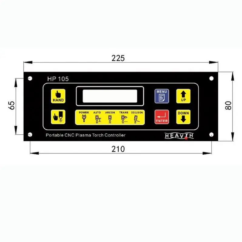 CNC Plasma Cutters Provided Stepper Motor CN JIA HP-105 Heavth HP105 Cheap Plasma Torch Height Controller