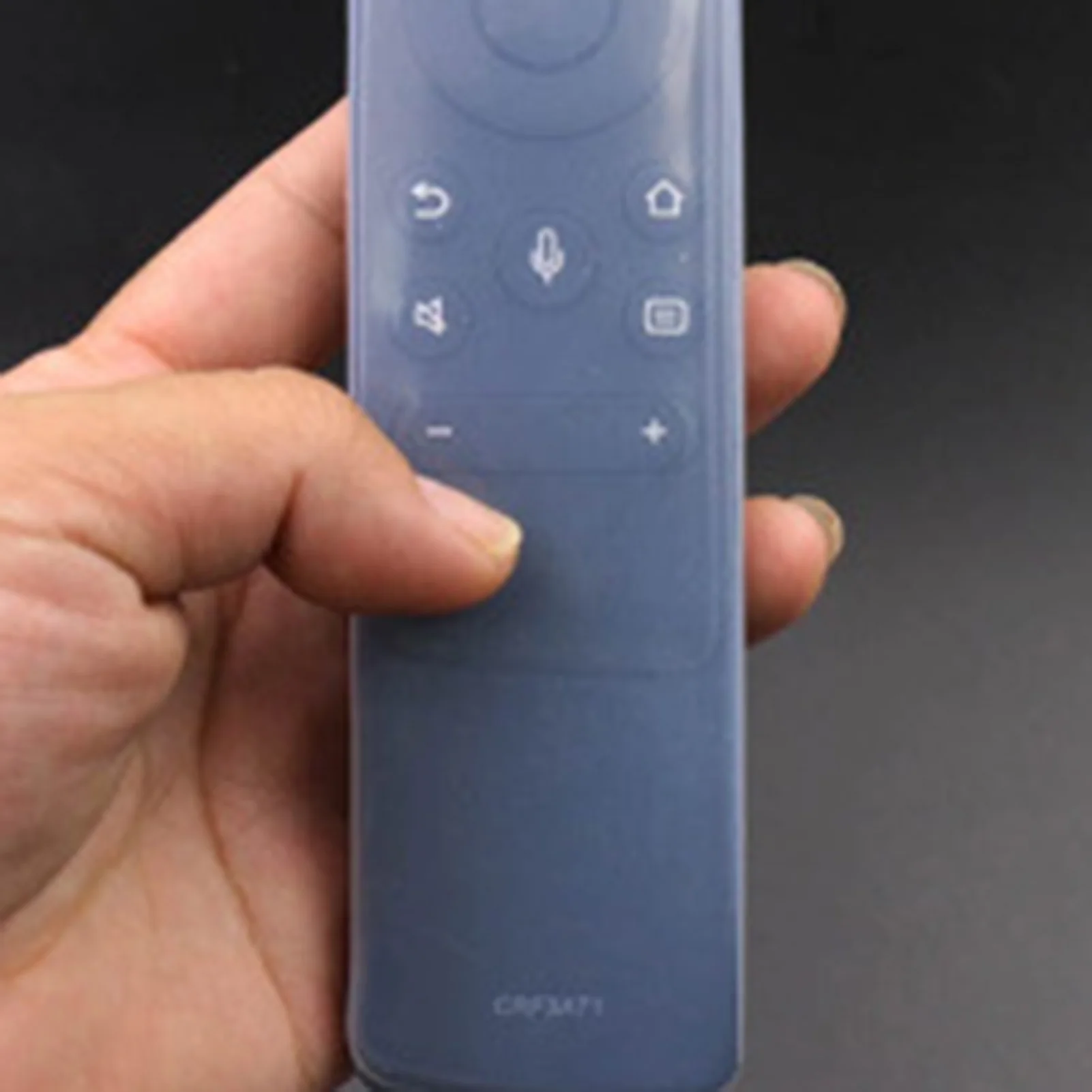 Transparent Silicone Smart TV Remote Cover for Shockproof Dustproof Waterproof Protective Case Universal Fit