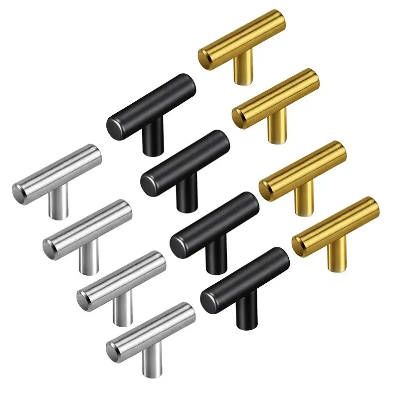 Metal Door Handles Aluminum Alloy Cabinets, Drawers Wardrobe Doors Hardware Furniture Handles Nordic Modern Luxury Simplicity