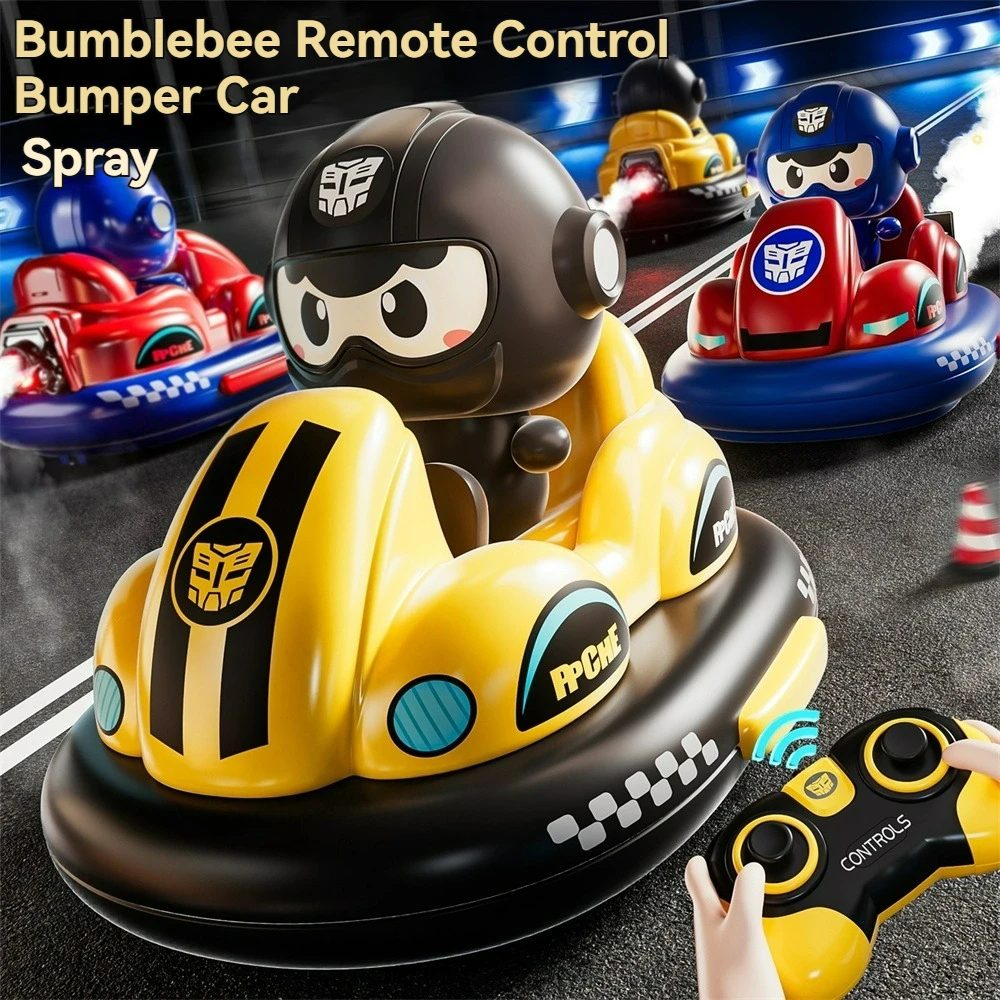 

2.4G Bumper Battle RC Car with LED Music Ejecting Toys Family Parent-Child Competitive Racing Game for Boys Kids Outdoor Toys