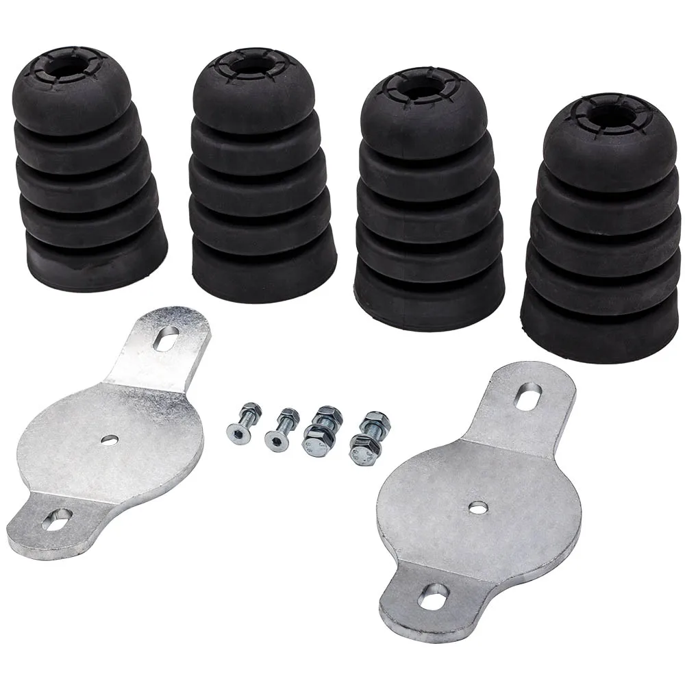 Extended Bump Stop Kit F&R with brackets Fit For Nissan Patrol GU Y61 1998 1999