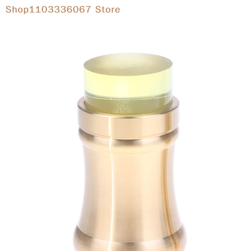 【HL】1PCS 10/16/18/20/25 Brass Cane Crutch Tip With Anti-Skid Rubber Pad For Hiking Pole Chair Leg Feet Replacement