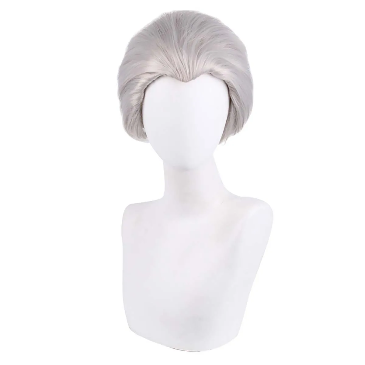 Adult Men Carnival Halloween Party Costume Accessories Props Game DMC 2025 Vergil Cosplay Silver Gray Wig