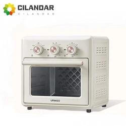 Horno eléctrico multiusos, freidora todo en uno de aire, multifunción, gran capacidad, 15L, novedad de 2024