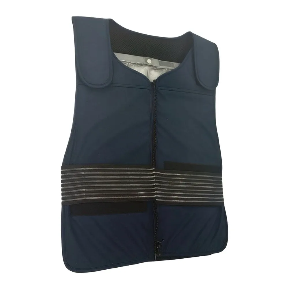 Phase Change Vest PCM Cooling Vest For Intense Exercise Fanless Cooling System Quiet Performance For Construction Sites
