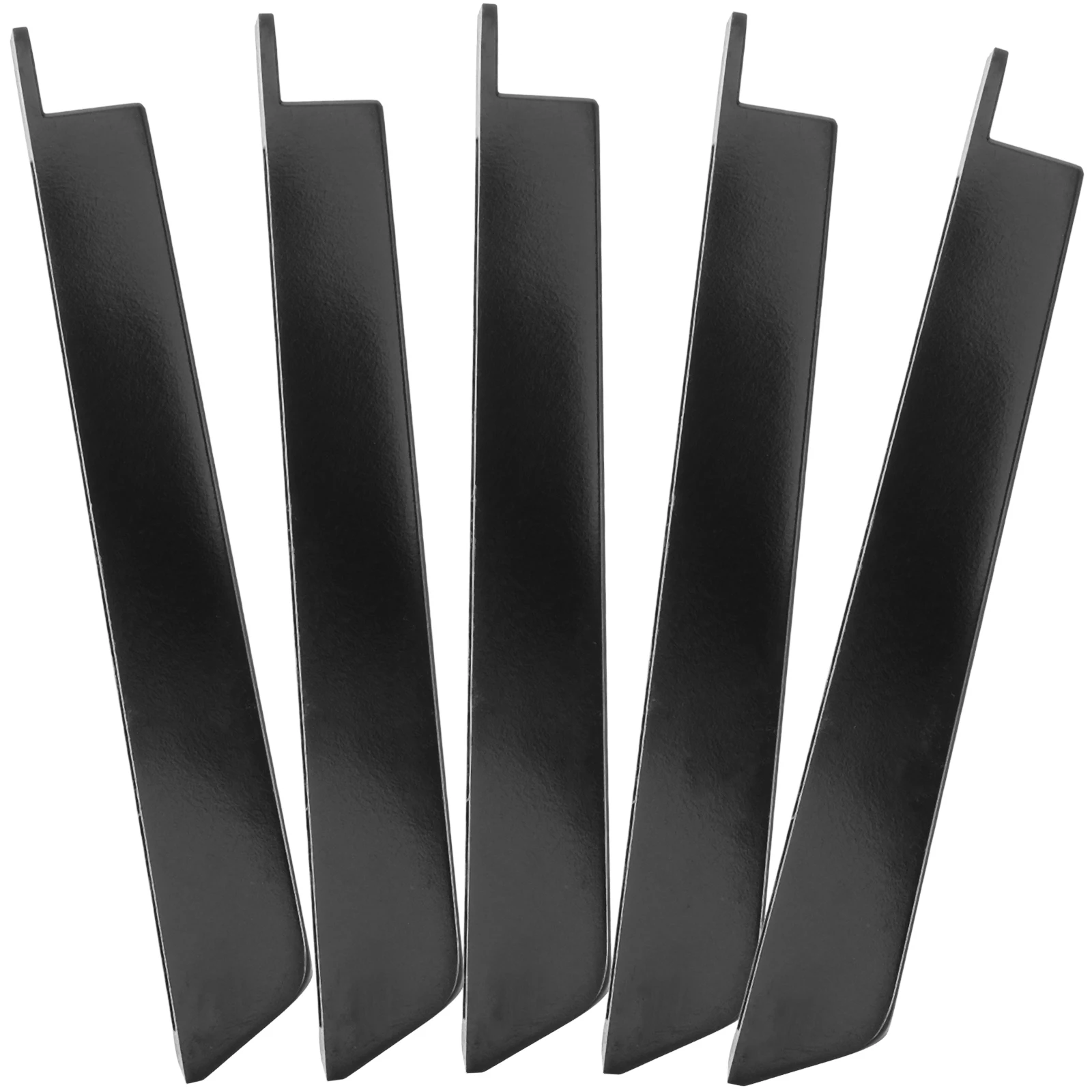 

5 Pcs Black Key Accessories Bright Finish Replacement Parts Key Repairing Tools Repair Keytops Supplies