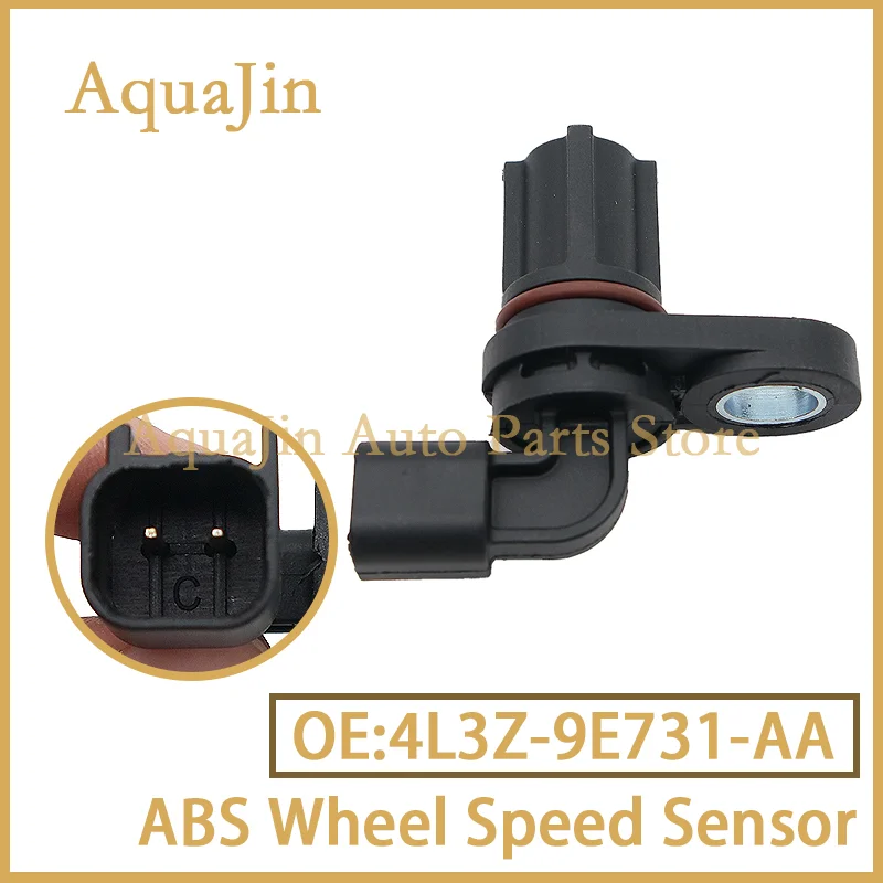 4L3Z-9E731-AA Rear Left Right ABS Wheel Speed Sensor For Ford F-150 F-250 F-350 F-450 F-550 F-650 Super Duty Lincoln Mark LT New