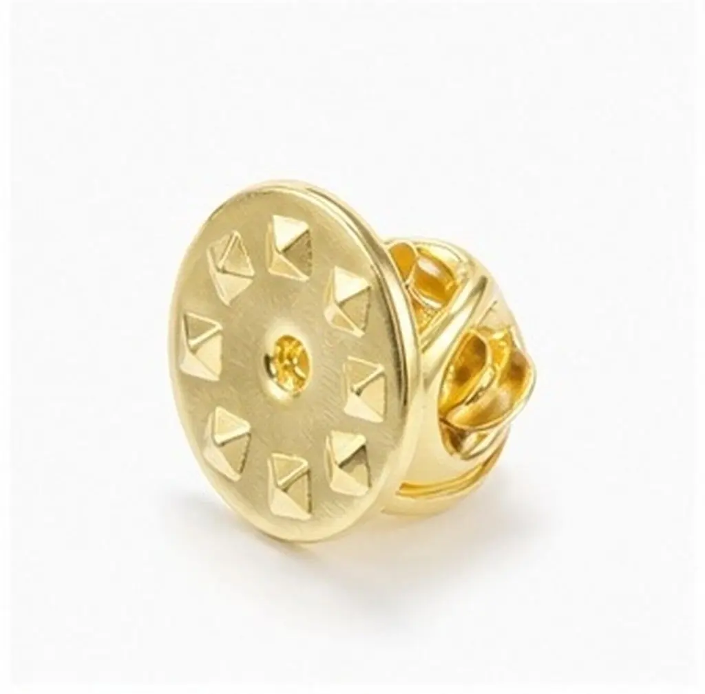 50Pcs Strong Metal Butterfly Clutch Backs Replacement for Uniform Badges Lapel Pins Tie Tacks Insignia Jewelry Gold Brass