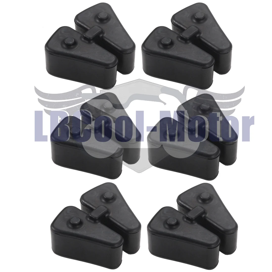 Rear Wheel Cush Drive Dampers Set For KAWASAKI VN1700 Vulcan 2009-2023 92161-0576 Rubber Buffer Shock Damper