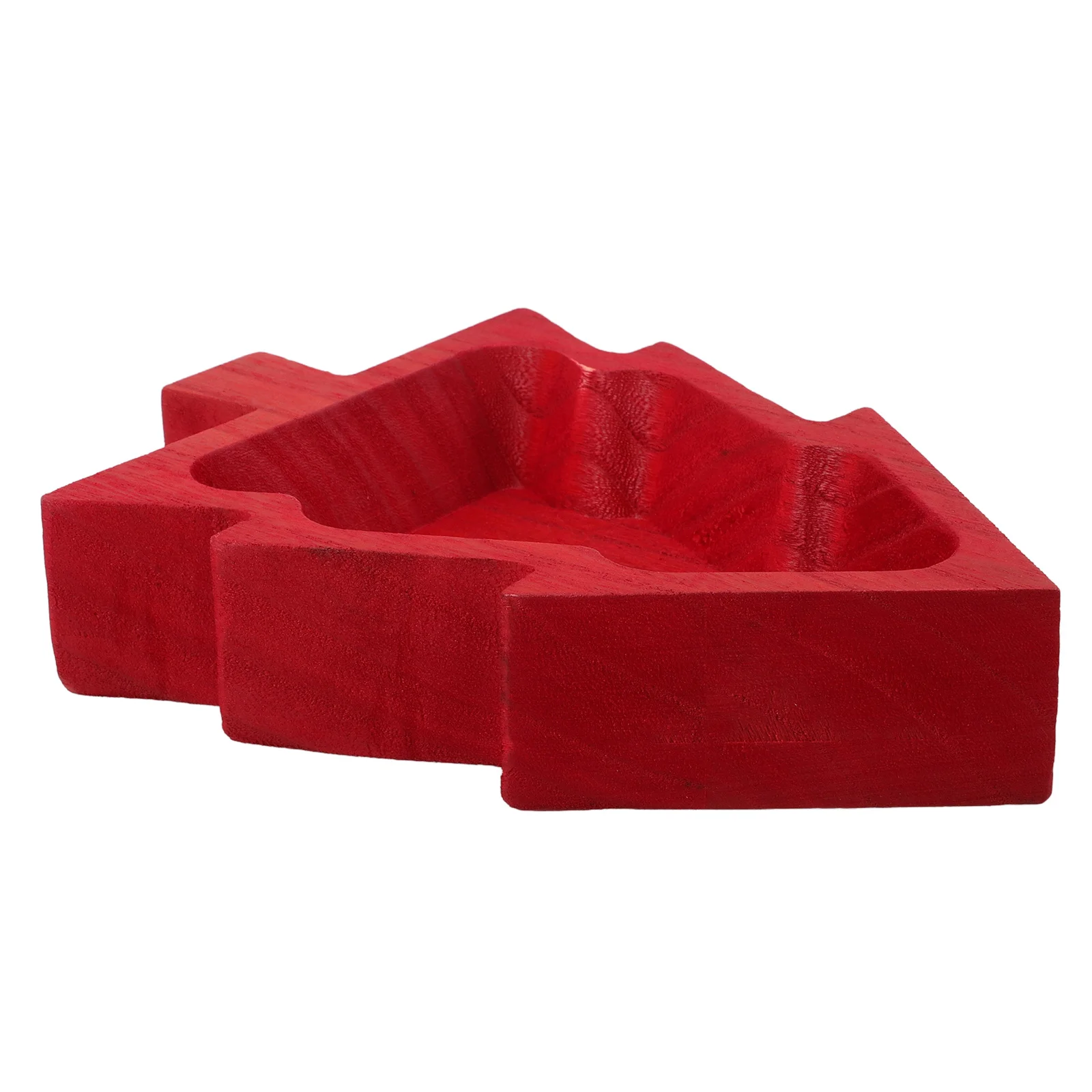 

Christmas Tree Shaped Fruit Tray Large Capacity Smooth Surface For Snacks Nuts Desserts Appetizer Plate Party Food Serving