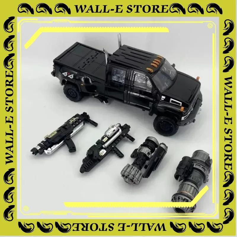 재고 있음 WJ WEIJIANG 버전 2.0 변환 블랙 애플 M06 MPM06 M-06 Ironhide 확대 버전 메탈 액션 피규어