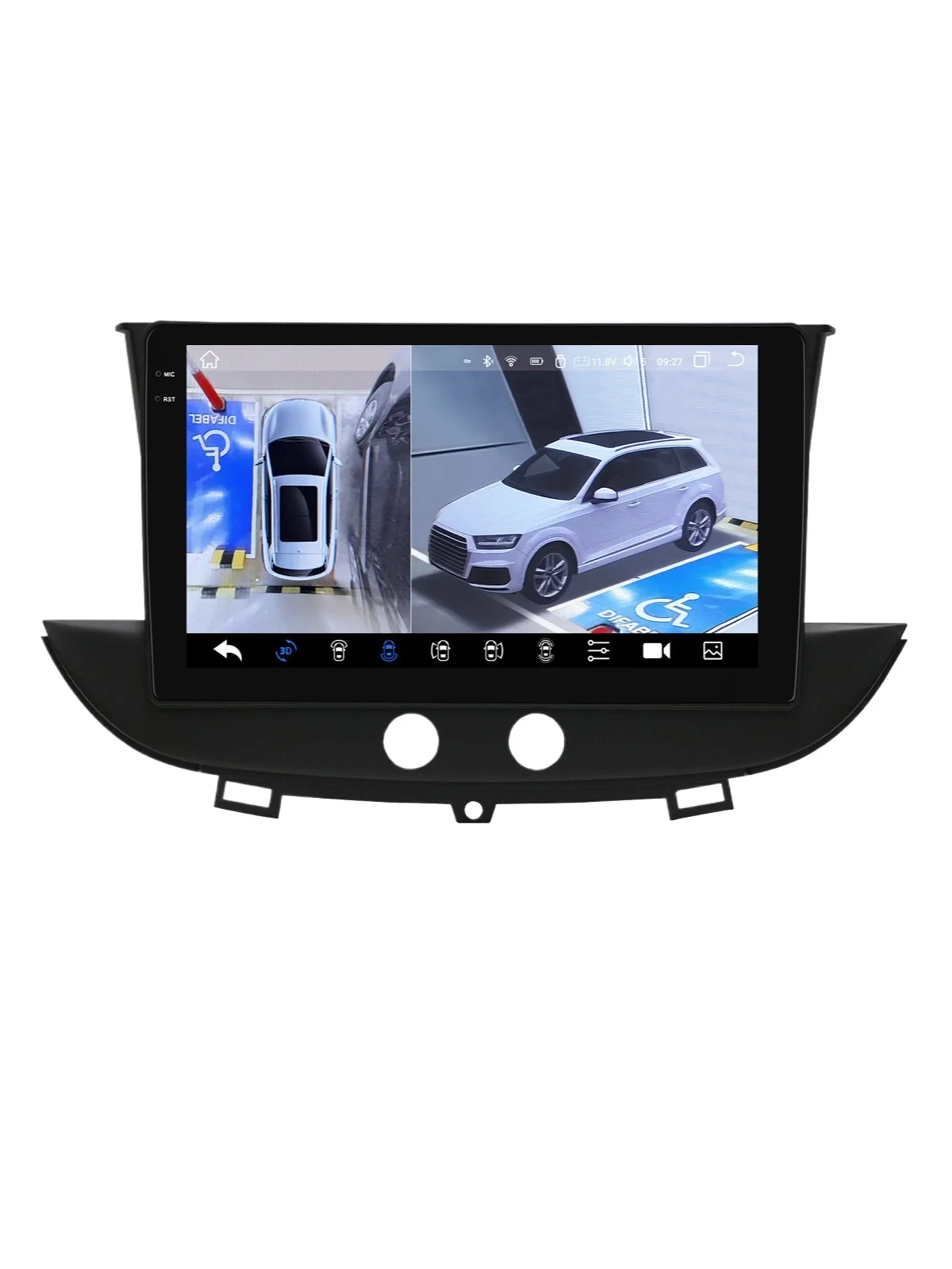 Android-Autoradio-Player für Opel Grandland X 2016–2020 Crossland X Carplay Auto Car Multimedia 360 Cam von Snapdragon 6115 GPS