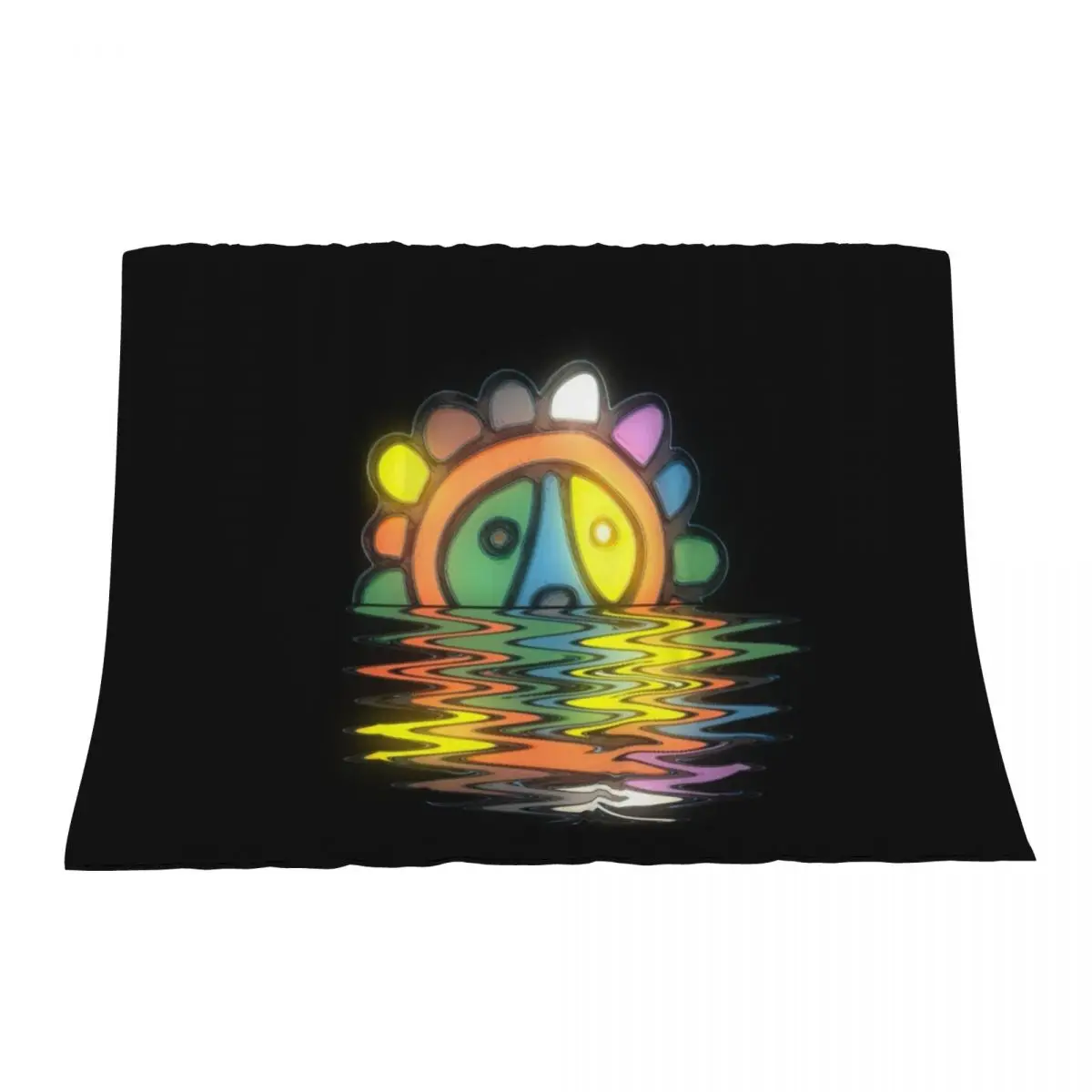 

Taino Sunset Taino Sunrise Throw Blanket Shaggy Large Warm Blankets