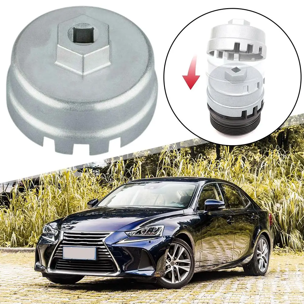 

Professional Aluminum Car Oil Filter Wrench Hattype Wrench for Toyota PRIUS COROLLA RAV4 {69}} for Car Auto Repair Parts B8Y0