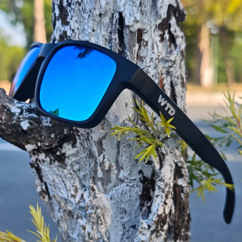 WTD Fashion Polarized Sunglasses Men Women UV400 Protection Outdoor Sport Eyewear Fishing Cycling Running Driving Travel Glasses