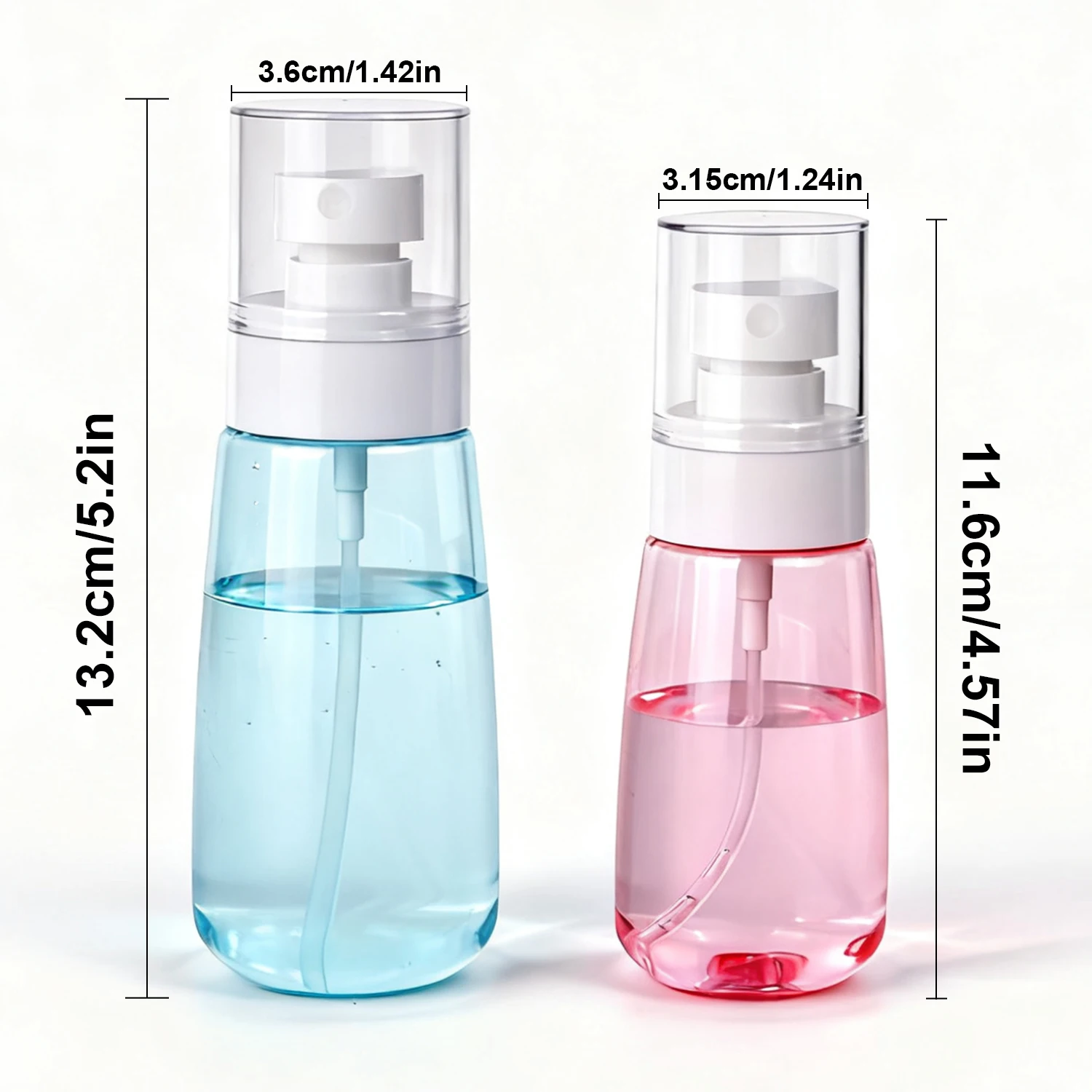 60/100ml Tattoo Spray Bottle Refillable Spray Bottles Alcohol Atomizer Mini Fine Mist Liquid Containers Tattoo Accessories image 6