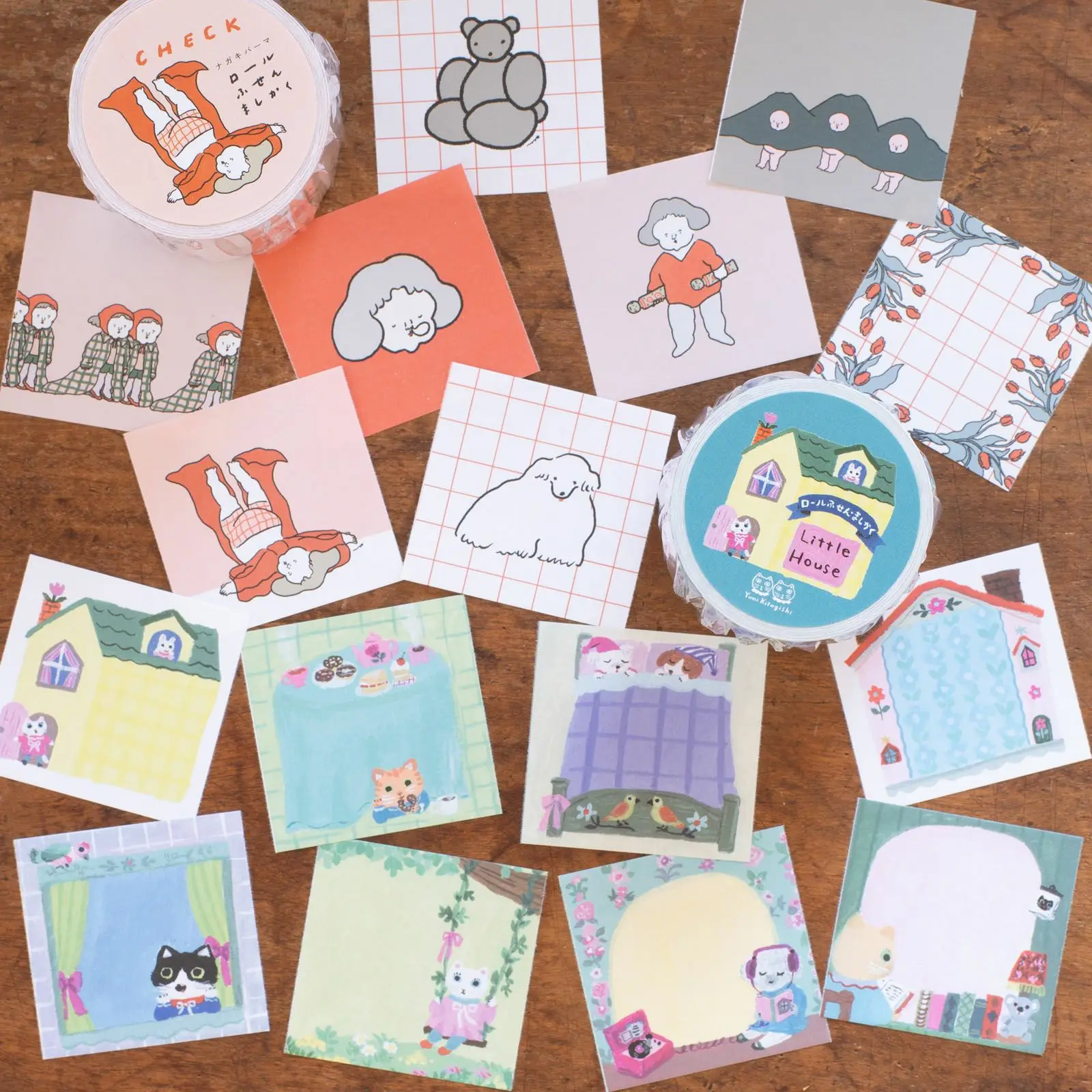 Nuevo Producto: Notas Adhesivas en Rollo con Diseño de Anime Japonés, Juguete Coleccionable, Apto para Mayores de 8 Años, Disponible Ahora