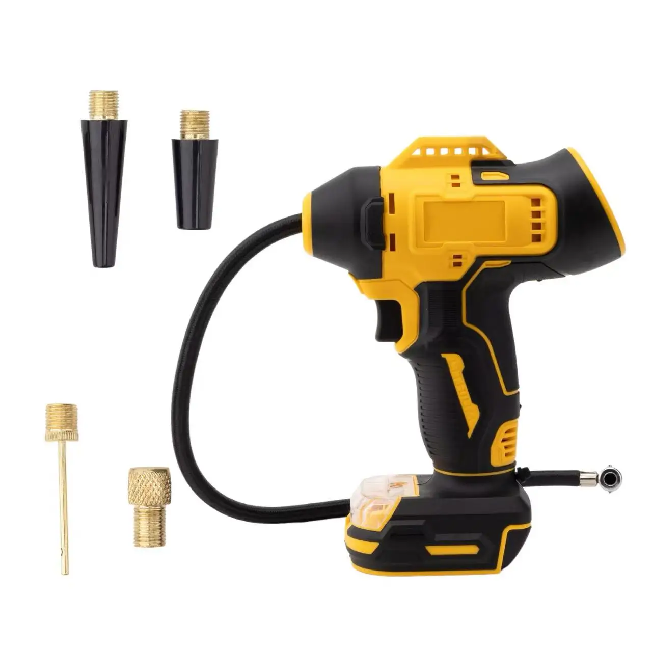 

160 PSI The tire inflator Electric Air Pump for Dewalt 18v 60v Battery Cordless Air Inflator (Without Battery )