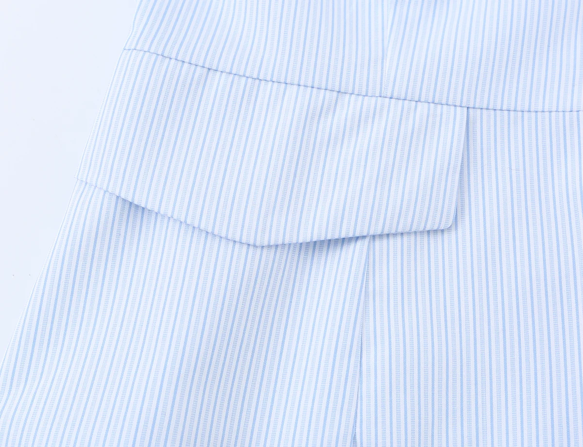 Damen Schickes Freizeit-Slim-Fit Kurzarm-Hemd KONDALA 2026 Sommer Trendiges Einreihiges Oberteil Weibliche High-Street Pendler-Hemden Top – Detail 22