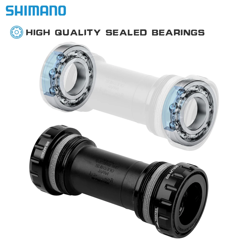 Shimano DEORE XT SLX MT800 MT801 MT501 BB93 68mm/73mm MT500 89.5/92mm Press BB MTB Bottom Bracket For M6000/7000/8000Chainwheel