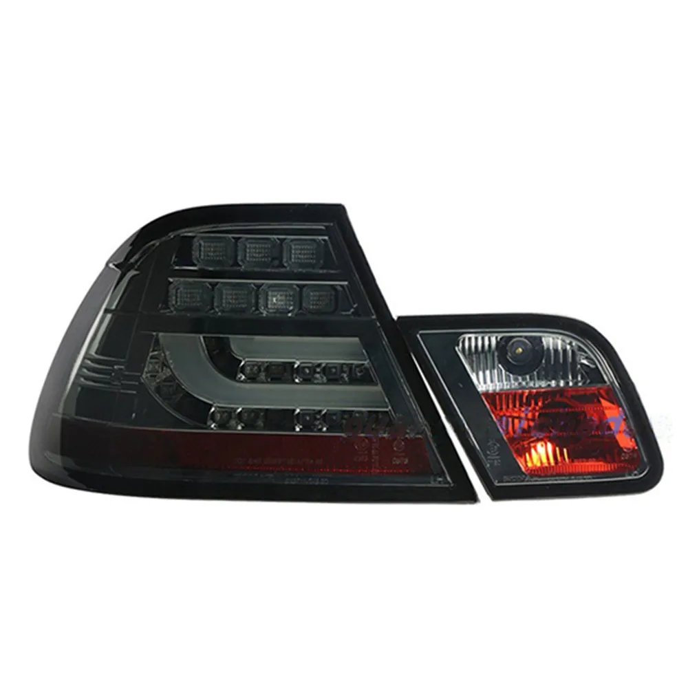 Luz LED de parachoques trasero, montaje de luz trasera de reequipamiento para Bmw Serie 3, E46, 2 puertas, 1998-2005, 316, 318, 320i