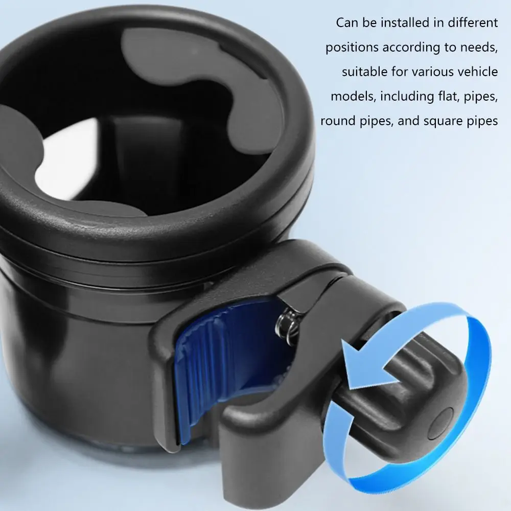 3 in 1 Design Stroller Cup Holder 360° Rotation Multicolor Cup Holder Multi Function Universal Mount Water Bottle Tray Bicycle