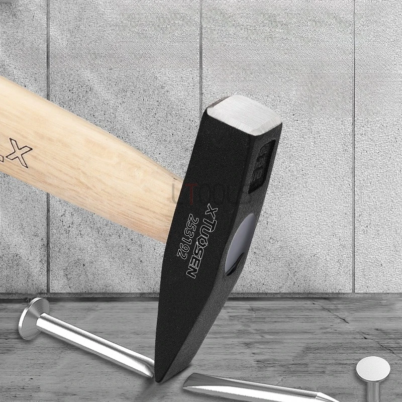 

Мини-молоток с деревянной ручкой, деревообрабатывающие бытовые аппаратные средства, изготовленные из высокоуглеродистой стали, несколько молотков, удобный стук