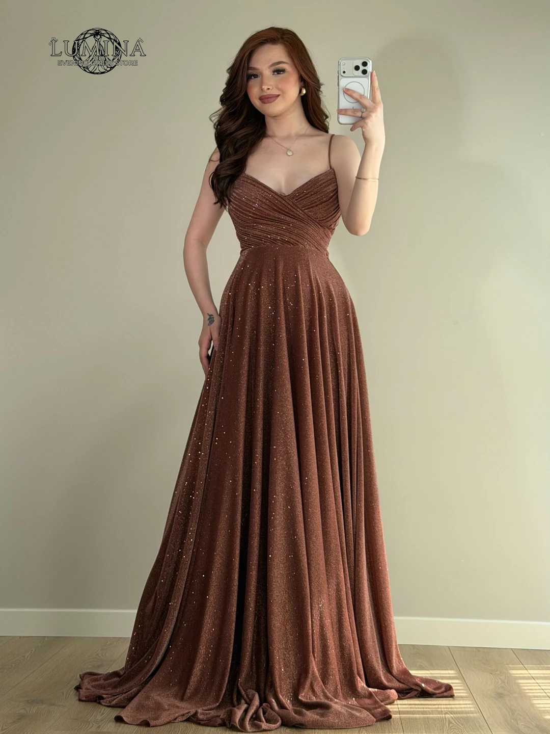 

Lumina Luxury Elegant Party Dresses for Weddings Line A Bridesmaid Dresses Wedding Luxury Evening Dress 2026 Woman Custom Made
