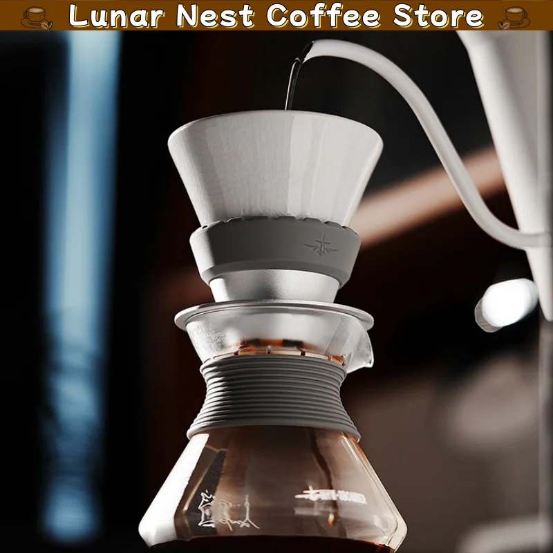 In Stock Mhw 3bomber Aroma Kettle Coffee Sharing Carafe 500ml Borosilicate Glass Pour Over Drip Coffee Server Pitcher Foar Home