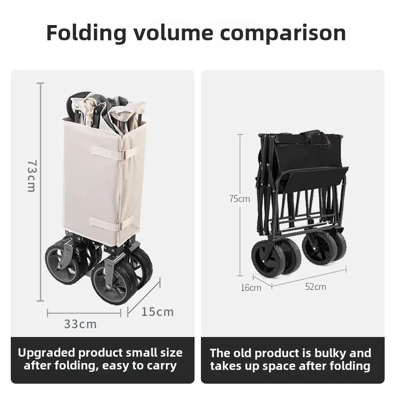 POWER LEAP-tienda de mesa portátil de plástico y aluminio, carrito plegable para campamento, reuniones al aire libre, herramienta de almacenamiento, organización, OEM Cust