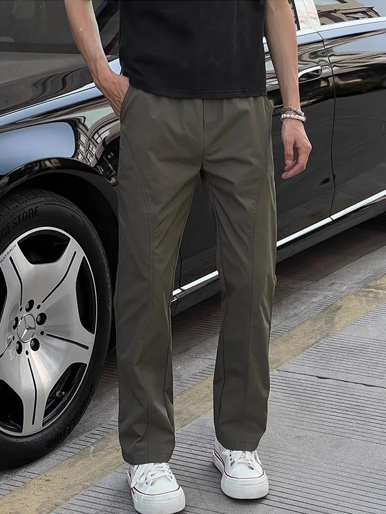 

Ay een Angle Cut Knife Брюки мужские летние американские функциональные тонкие прямые повседневные брюки Cleanfit Tee Proof