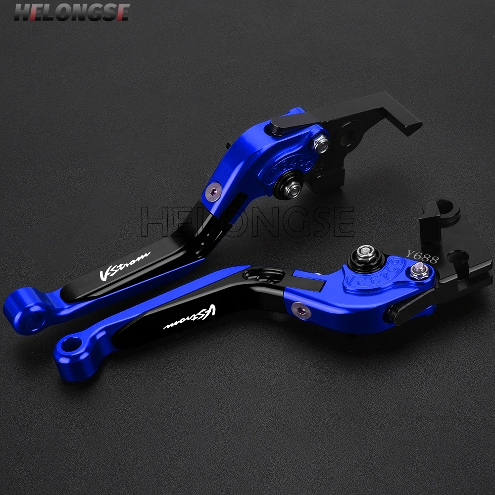 For Suzuki DL1000 V-Strom XT V strom 2002- 2018 2019 2021 Vstrom DL 1000 XT Motorbike Brakes Clutch Levers Handlebar Hand grips
